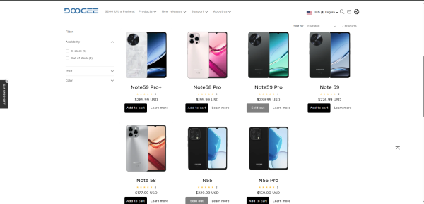DOOGEE Smartphones | Affordable High-Performance Android Phones 2025