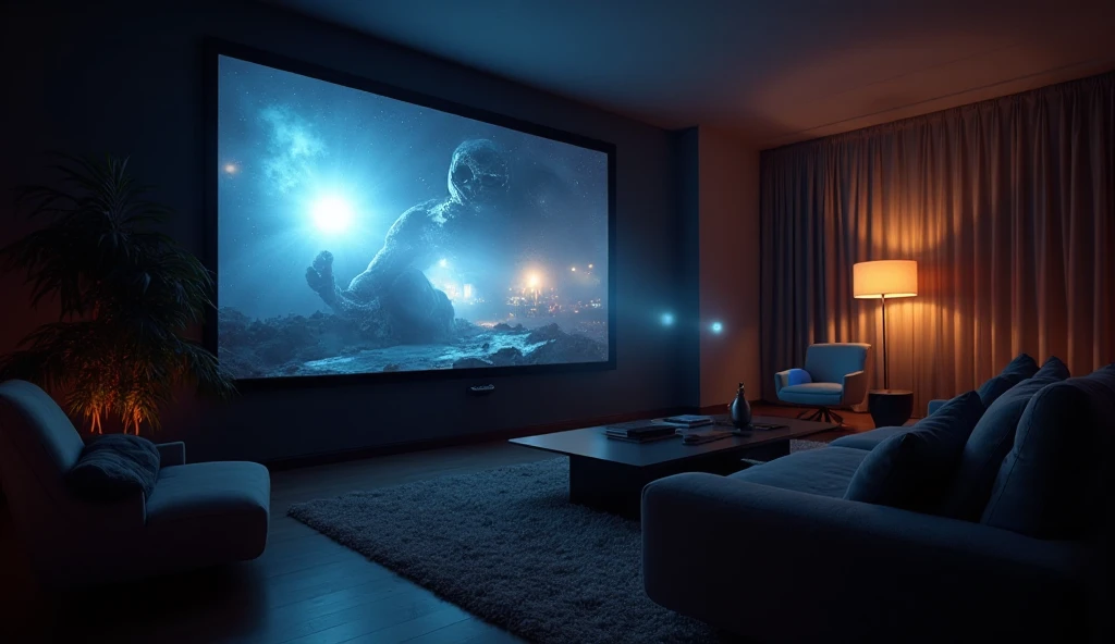 Home Theater Projectors-category LED Galaxy Projector Night Light Star Lamp with Remote for Bedroom & Gifts