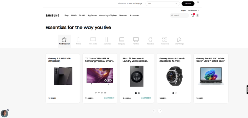 Shop Samsung US | Galaxy Phones, TVs, Appliances & Exclusive Deals