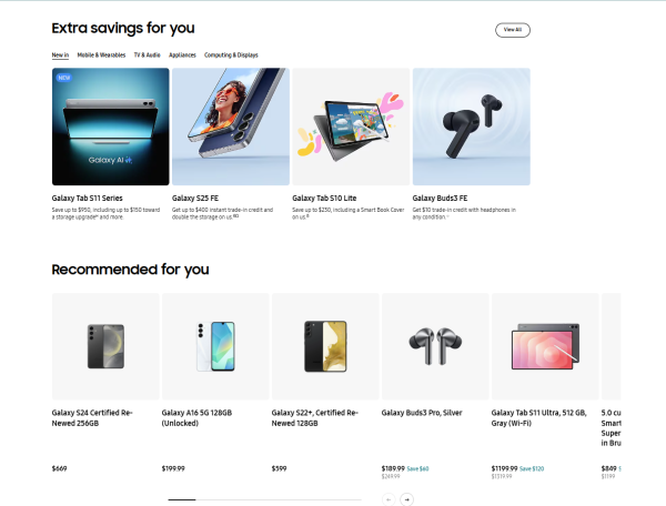Shop Samsung US | Galaxy Phones, TVs, Appliances & Exclusive Deals