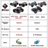 1:16 4WD RC Car 70KM/H High Speed Drift Monster Truck with LED Remote