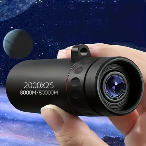 2025 HD Monocular Telescope 2000X25 Compact Portable for Travel & Outdoor