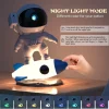 Astronaut Galaxy Projector Night Light Lamp with 12 Starry Sky Films